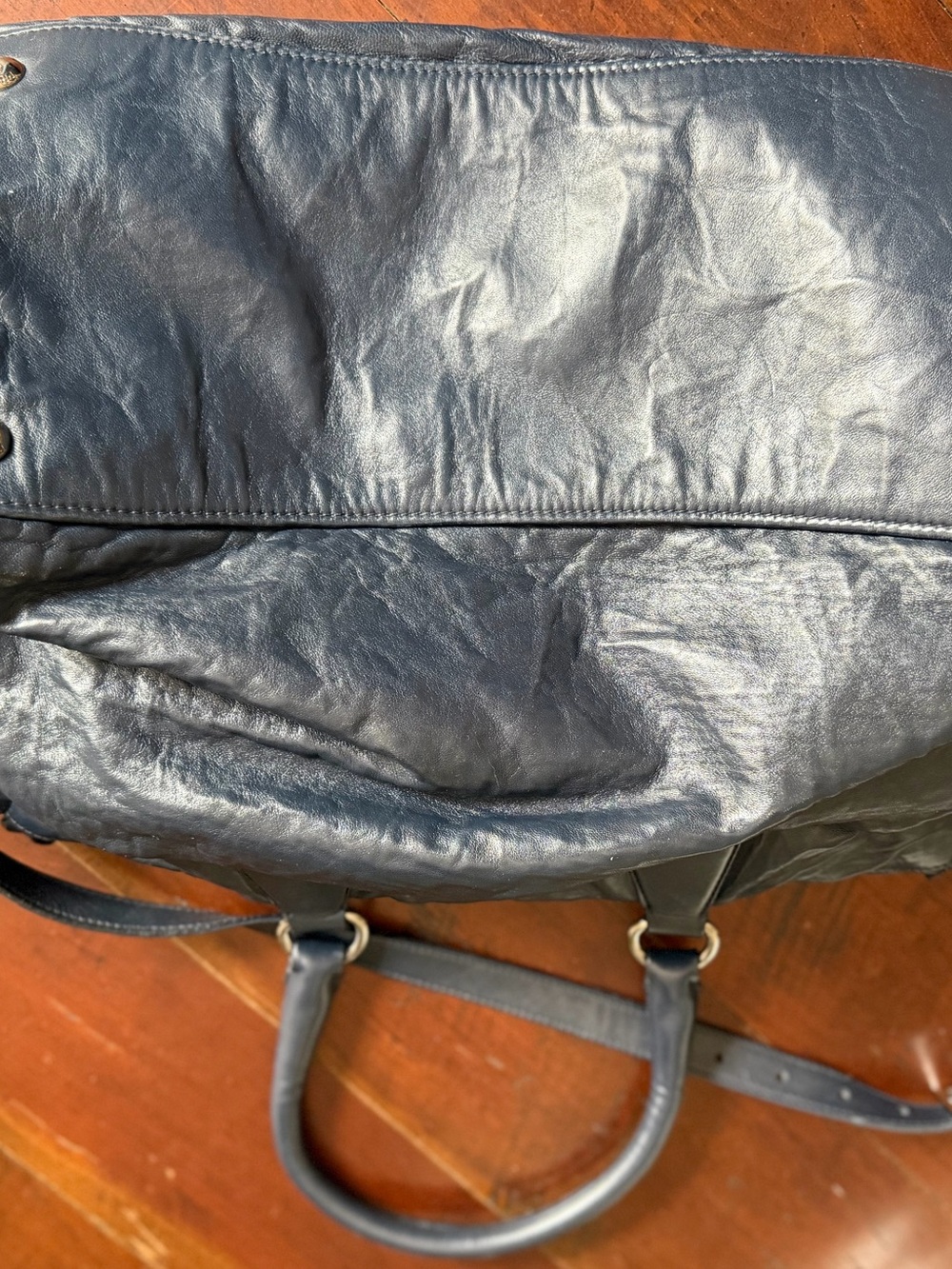 Prada Black Leather Satchel with Gold Hardware - Picture 4 of 7
